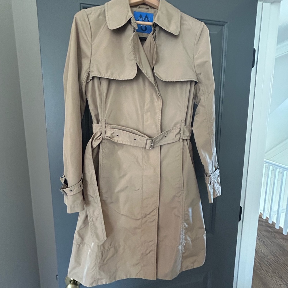 Martin + Osa Lightweight Trench Rain Jacket – Size Small